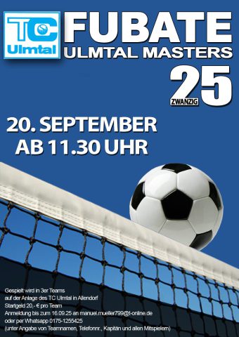 Fussballtennis 2025