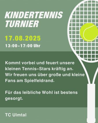 Kinderturnier 2025